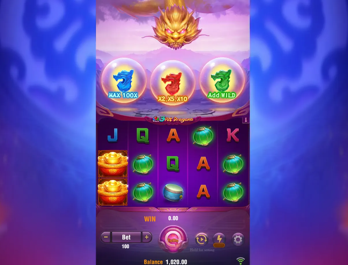 3 Pot Dragons